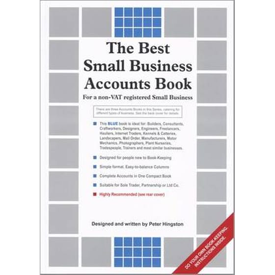 Best Small Business Accounts Book (Blue Version) image 0
