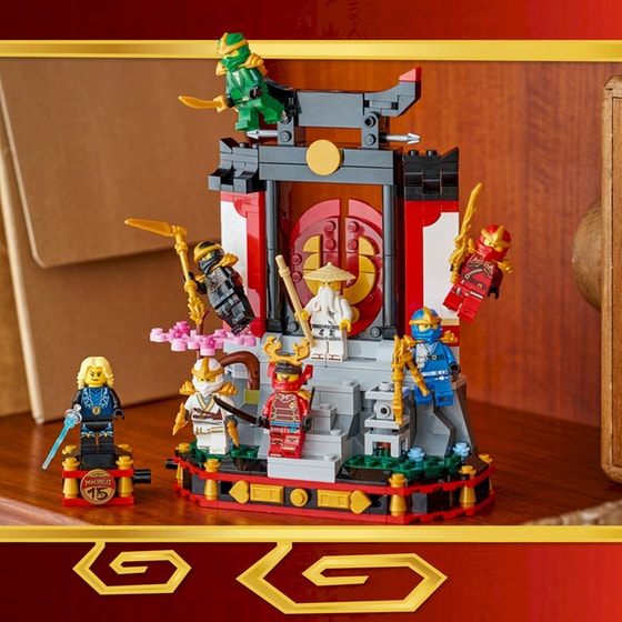 LEGO® NINJAGO® Διακοσμητικό με Χαρακτήρες Νίντζα 15η Επέτειος (71866) image 3