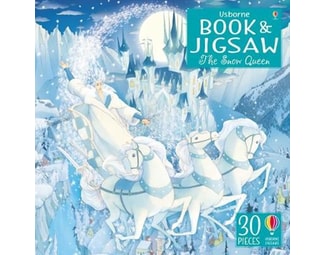Usborne Book and Jigsaw The Snow Queen image 0