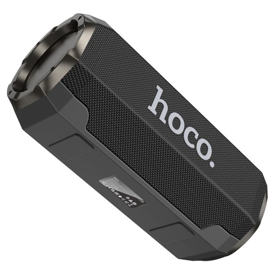 Party Speaker Hoco HA3 Drum 2x10W με Ενσύρματο Μικρόφωνο - Μαύρο image 2