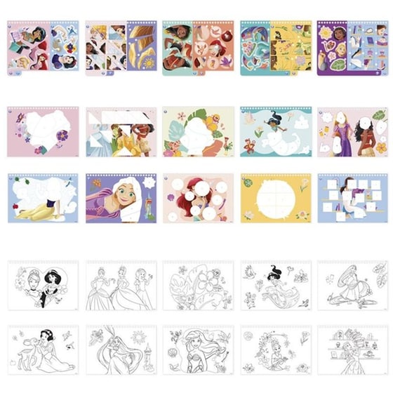 Σετ Δημιουργίας Totum Disney Princess Sticker image 1