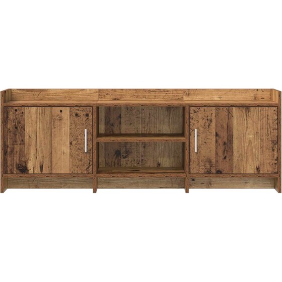 Έπιπλο Τηλεόρασης VidaXL 130 x 33 x 47 cm - Παλαιωμένο Ξύλο image 4