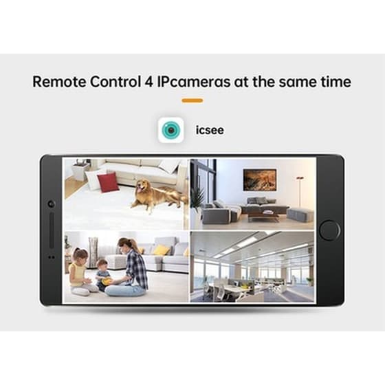 Ενσύρματη IP Camera Powertech PT-1085 Full HD Επιτραπέζια με Wi-Fi και Λειτουργία Pan & Tilt image 5