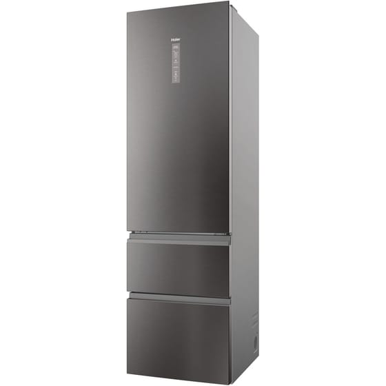 HAIER HTW5620CNMP Total No Frost 414 Lt Dark Inox Ψυγειοκαταψύκτης image 3