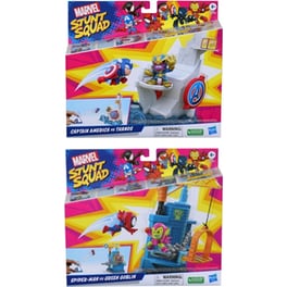 Hasbro Σετ Παιχνιδιού Marvel Stunt Squad Tower Smashin’ Heroes (F6894)