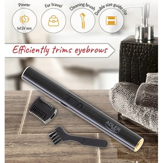 Trimmer Adler AD 2934 Eyebrow - Μαύρο image 6