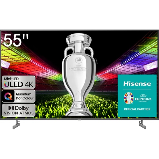 Hisense ULED 55" 4K Smart Τηλεόραση 55U6KQ image 0