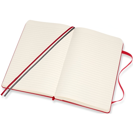 Σημειωματάριο Moleskine Expanded Version Ριγέ Scarlet Κόκκινο Large (1 Τεμάχιο) image 1