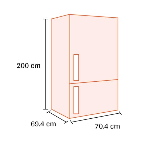 HISENSE RB645N4BCE Total No Frost 495 Lt Inox Ψυγειοκαταψύκτης image 2