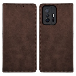 Θήκη Xiaomi Xiaomi 11T/Xiaomi 11T Pro - Sonique Βιβλίο Vintage Magnet - Καφέ