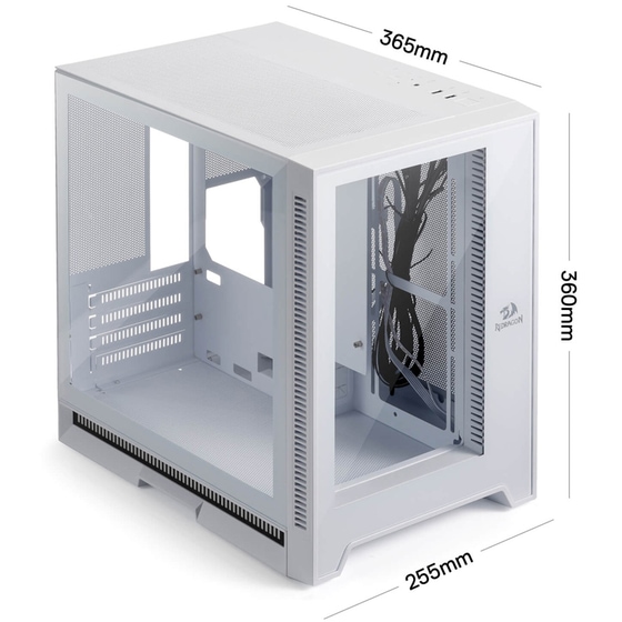 Κουτί Desktop Redragon MC211 ITX -Λευκό image 1