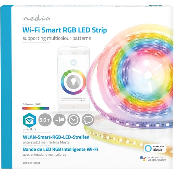 Ταινία Led Nedis SmartLife 5 Μέτρων SMD5050 - 30 Led image 9