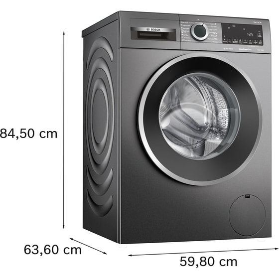 BOSCH WGG244ZREU 9 kg 1.400 Στροφές Ανθρακί Πλυντήριο Ρούχων image 7