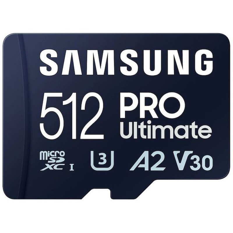SAMSUNG Samsung Pro Ultimate microSDXC 512GB Class 10 U3 V30 A2 UHS-I