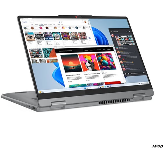 Lenovo 2 in 1 IdeaPad 5-14AHP9 14" WUXGA OLED (Ryzen 5-8645HS/16GB/512GB SSD/Radeon 760M Graphics/Win11Home) Laptop image 2