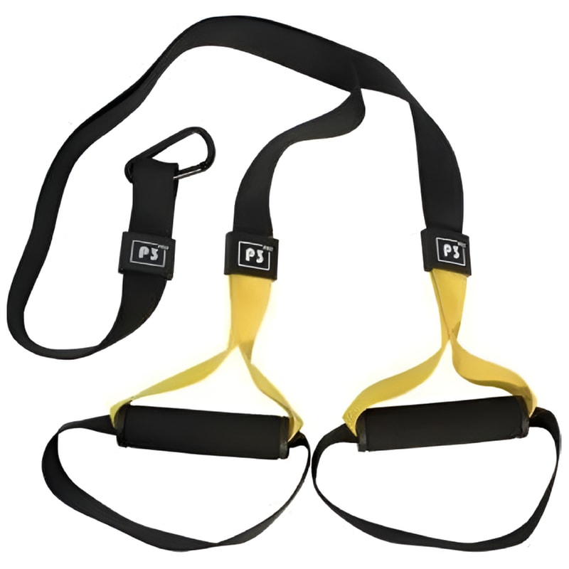 OEM Ιμάντες Γυμναστικής Fitness Strap Training Suspension System - Μαύρο/Κίτρινο