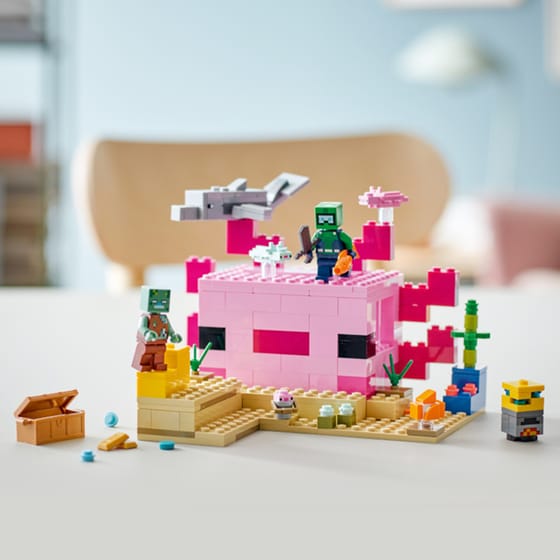LEGO® Minecraft The Axolotl House (21247) image 1
