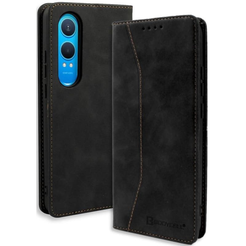 BODYCELL Θήκη Oneplus Nord Ce4 Lite - Bodycell Book Case Πορτοφόλι - Black (5206015079153)
