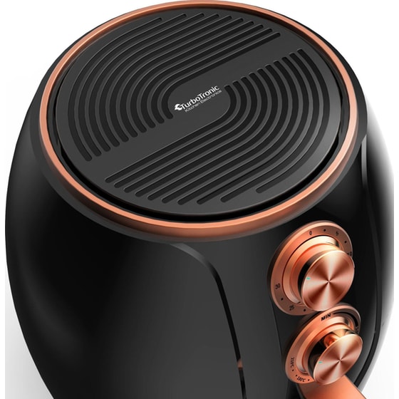 TURBOTRONIC TT-AF3 με Αποσπώμενο Κάδο 1200 W 3 L Μαύρο Φριτέζα Αέρος image 2