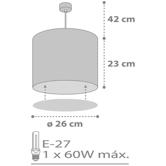 Παιδικό Φωτιστικό Οροφής Ango Sweet Dreams 62012E - Γκρι image 2