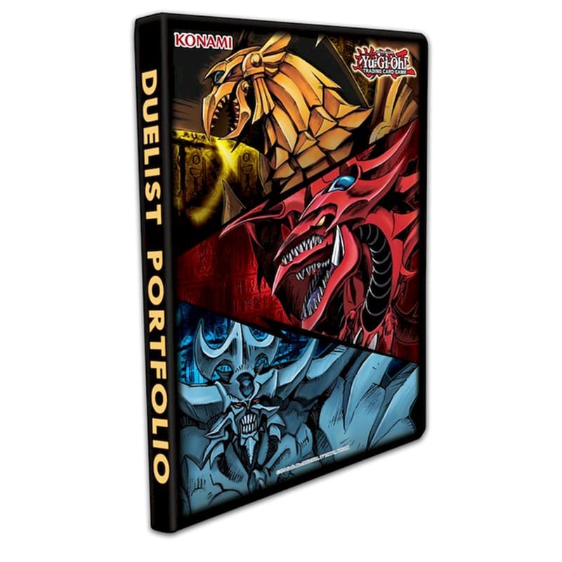 Yu-gi-oh! Slifer, Obelisk And Ra Duelist Portfolio 9-pocket