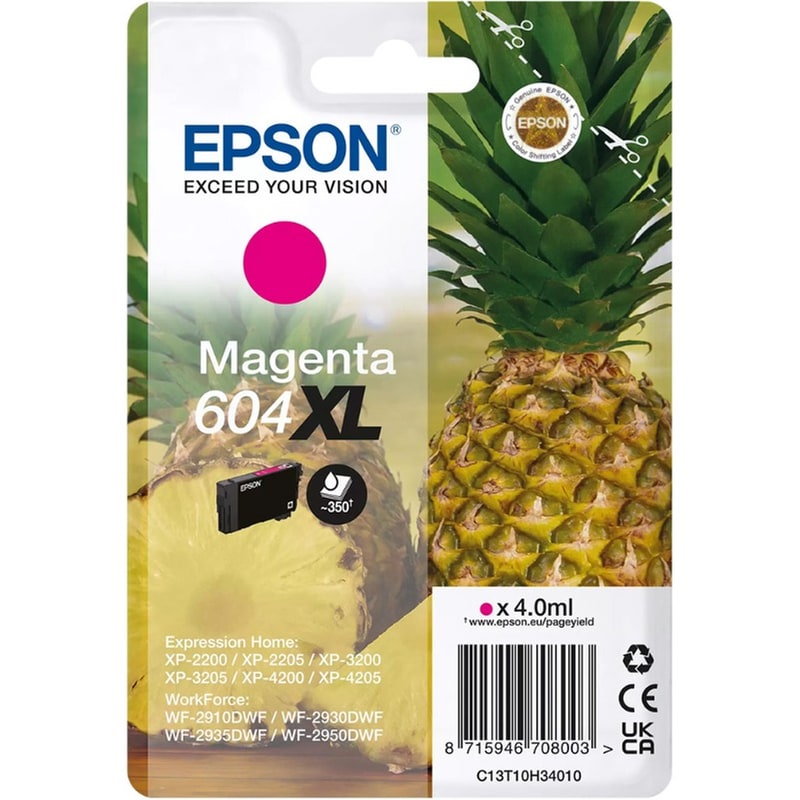 EPSON Ματζέντα Μελάνι Εκτυπωτή C13T10H340
