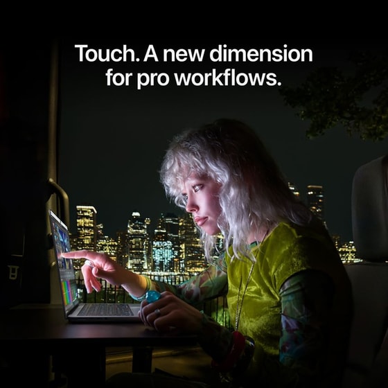 Apple Macbook Pro with PROLED XDR Touch 16" M5 Pro Chip (Apple M5 Pro 18 Cores/ 24GB/ 1TB SSD/20 Cores GPU/macOS) Space Black image 3