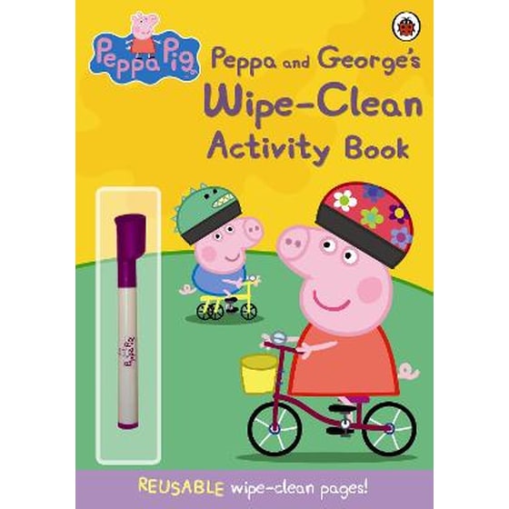 Peppa Pig: Peppa and George's Wipe-Clean Activity Book image 0