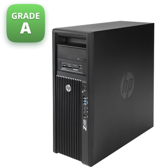 Refurbished Desktop HP Workstation Z420 Mini Tower (Xeon E5-1603/8GB/500GB HDD/Win10Home) | Grade A image 1