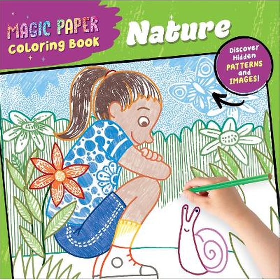 Magic Paper Coloring Book: Nature image 0