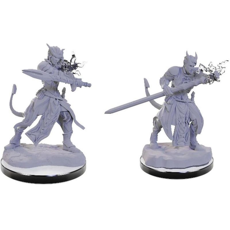 Dnd Nolzurs Mini Tiefling Warlocks Dungeons Dragons WIZKIDS