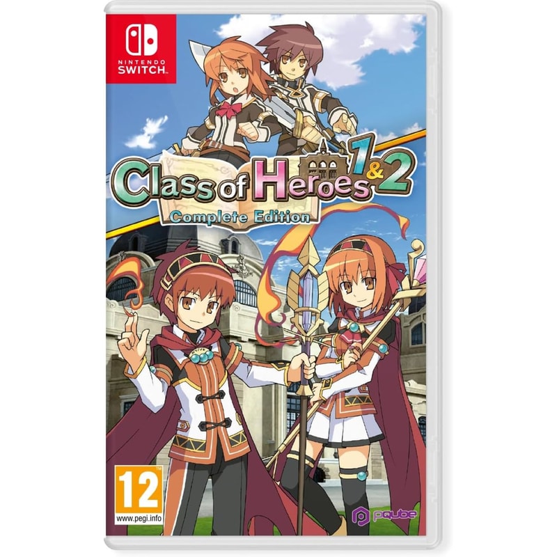 PQUBE Class of Heroes 1 2 Complete Edition - Nintendo Switch