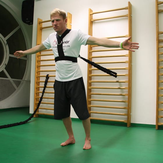 Λάστιχο Αντίστασης InSportline INS-7342 Εκπαίδευσης 300x1.3 cm Μέτριο - Μαύρο image 1