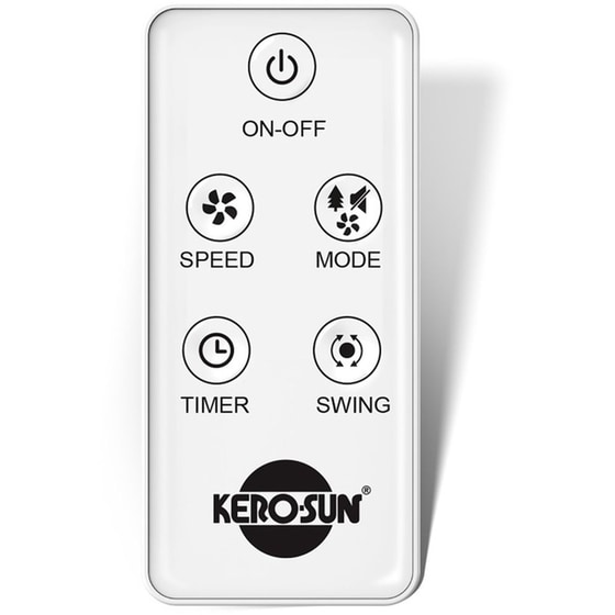 KEROSUN KFS01-16JRW 60W Ανεμιστήρας Δαπέδου με Τηλεχειριστήριο image 4