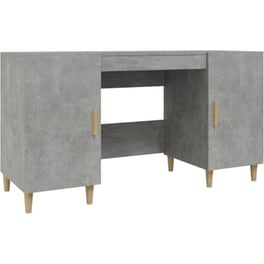 Γραφείο VidaXL από Επεξεργασμένο Ξύλο 140x50x75 cm - Γκρι Σκυροδέματος