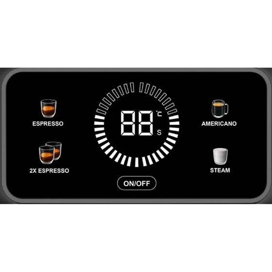 IQ CM-190 1100W 20bar Μηχανή Espresso image 1