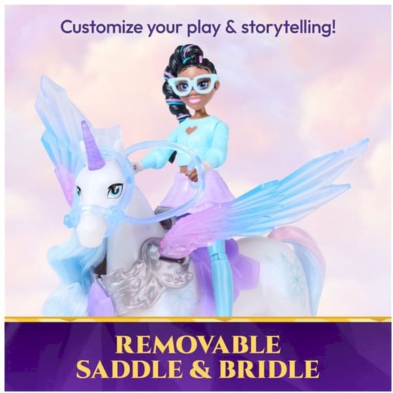 Κούκλα Spin Master Unicorn Academy: Wing Magic Layla & Glacier image 5