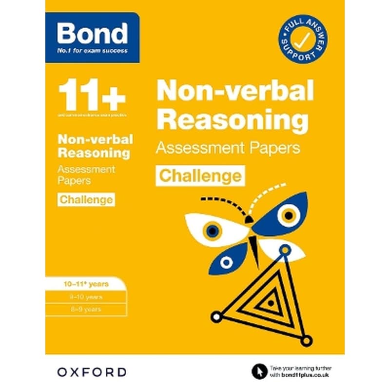 Bond 11+: Bond 11+ Non-verbal Reasoning Challenge Assessment Papers 10-11 years: Ready for the 2024 exam