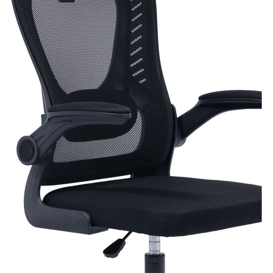 Καρέκλα Γραφείου Διευθυντή Delilah Pakoworld Mesh Μαύρο – 275-000003 image 4