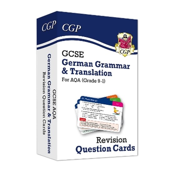 GCSE AQA German: Grammar & Translation Revision Question Cards (For exams in 2025) image 0
