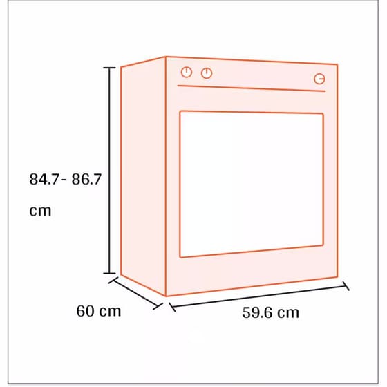AEG CCB6441NBM  SurroundCook 73 Lt Inox Ηλεκτρική Κουζίνα Κεραμική image 2