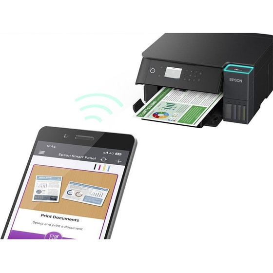 Epson EcoTank L6360 Εγχρωμο Πολυμηχάνημα Inkjet Α4 με W-Fi image 2