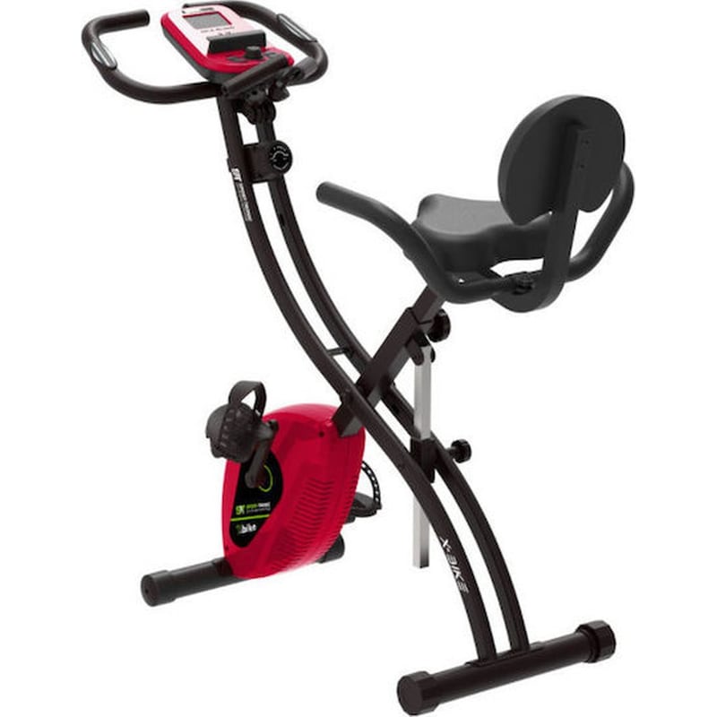 Ελλειπτικό Μηχάνημα Turbotronic St-x6 Μαγνητικό (Χειροκίνητο) - Μαύρο/Κόκκινο