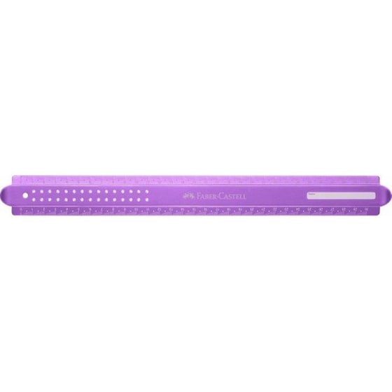 Χάρακας Faber-Castell Sparkle Breakresistant 30 cm (1 Τεμάχιο) image 2