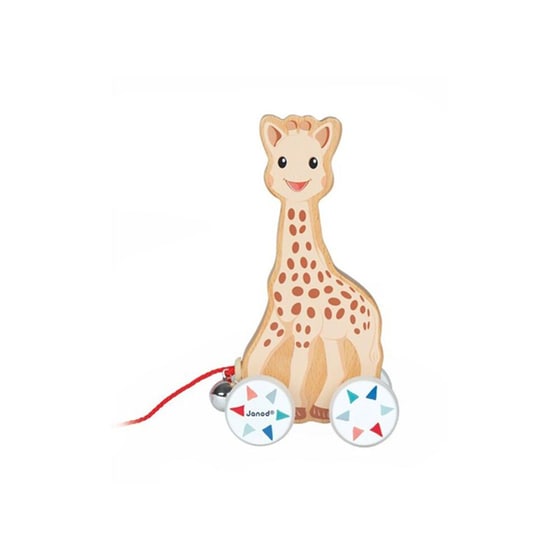 Ξύλινο Παιχνίδι JANOD Συρόμενο Sophie La Girafe image 1