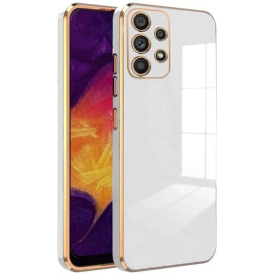 Θήκη Samsung Galaxy A53 5G - Bodycell Gold Plated - White image 0