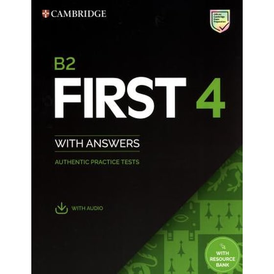 B2 First 4 Student's Book with Answers with Audio with Resource Bank image 0