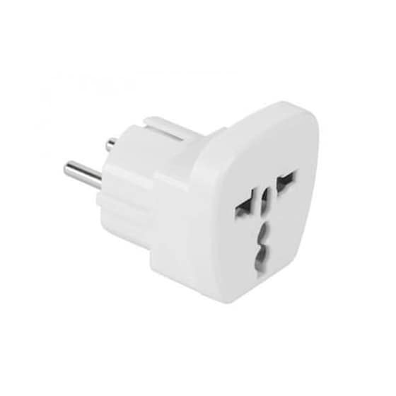 Αντάπτορας Eu Σε Universal Λευκός image 0