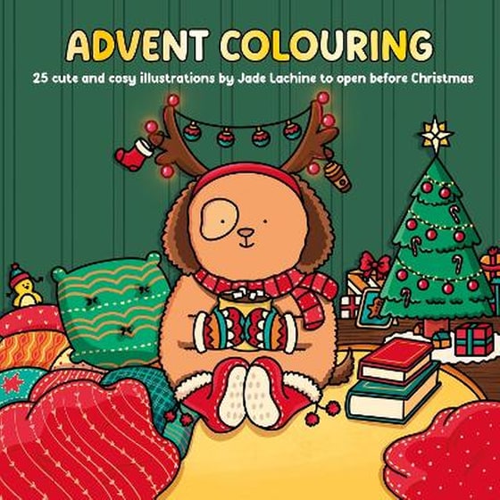 Advent Colouring image 0