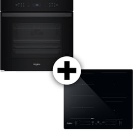 WHIRLPOOL WOI68PT1SBA & WFS3660CPNE 73 Lt Μαύρο Εντοιχιζόμενος Σετ Φούρνος και Εστία